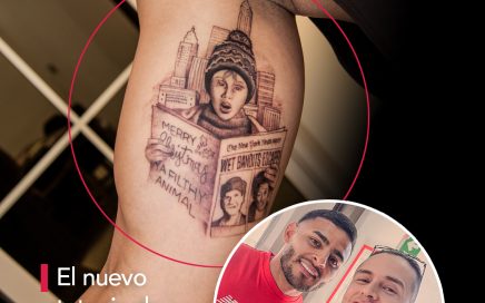 Nuevo tatuaje Alexis Vega por Anthrax