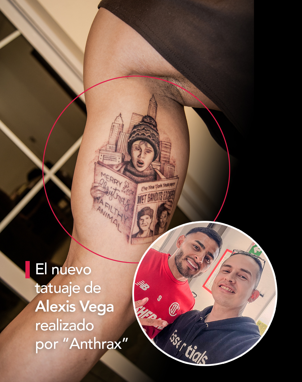 Nuevo tatuaje Alexis Vega por Anthrax